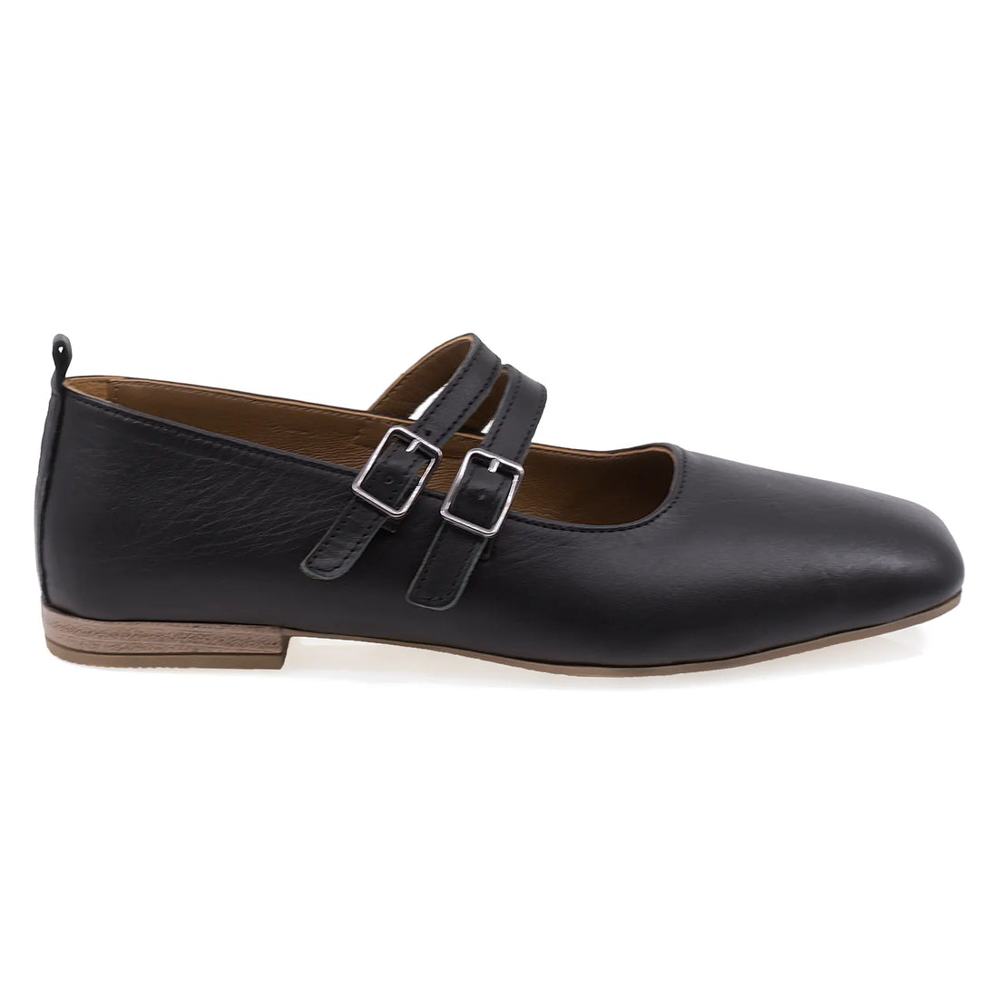 Pantofi dama, Caspian, CAS, 102, Casual, Piele naturala, Negru