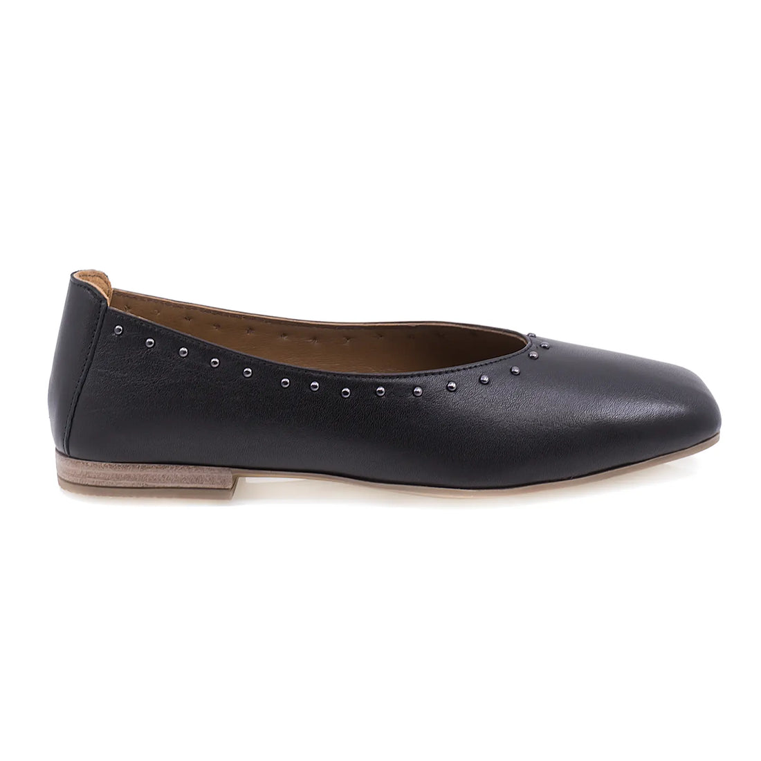 Pantofi dama, Caspian, CAS, 107, Casual, Piele naturala, Negru