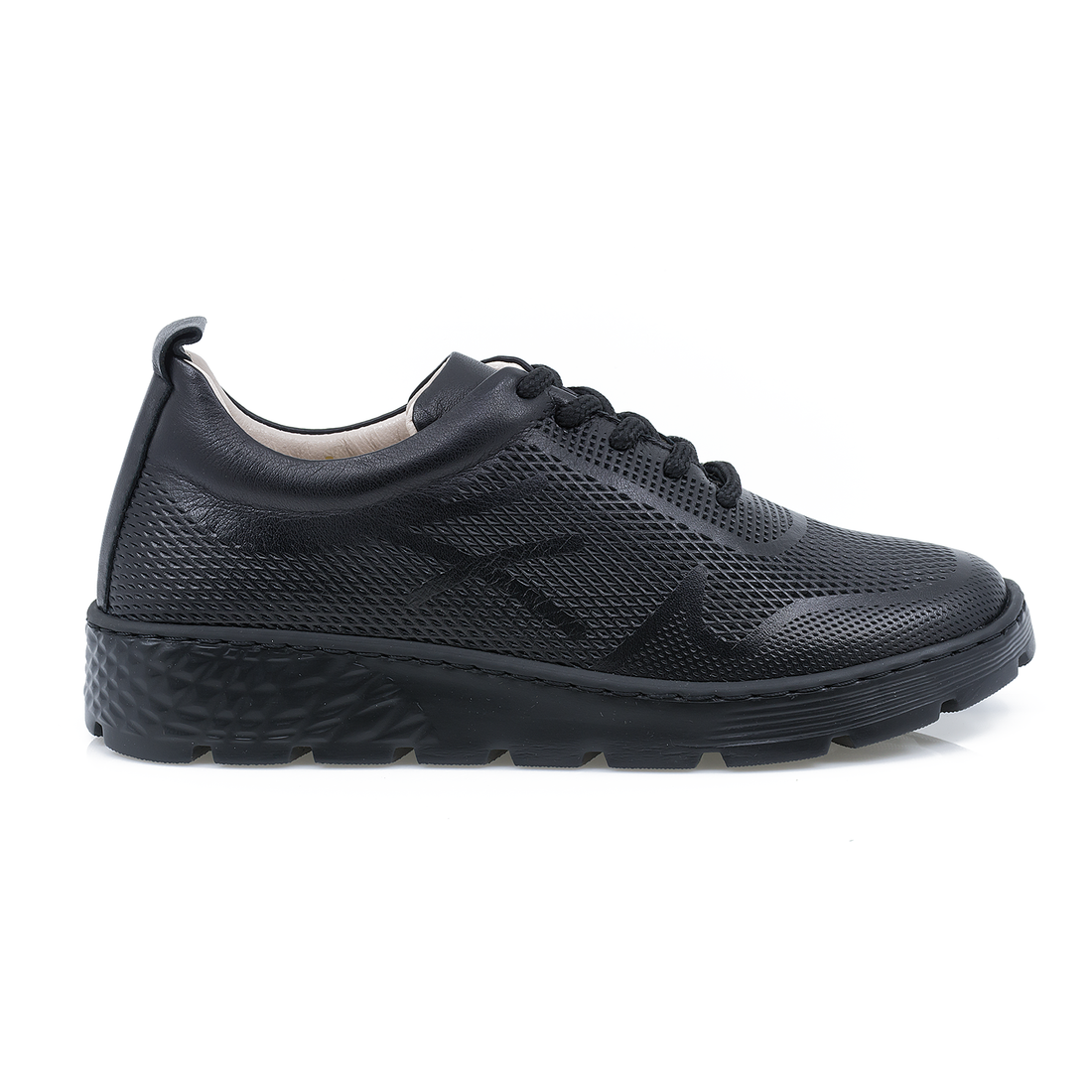 Pantofi Dama, Caspian,25219, Casual, Piele Naturala, NEGRU