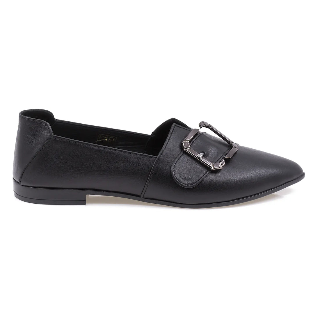 Pantofi dama, Caspian, CAS, 25233-0985, Casual, Piele naturala, Negru