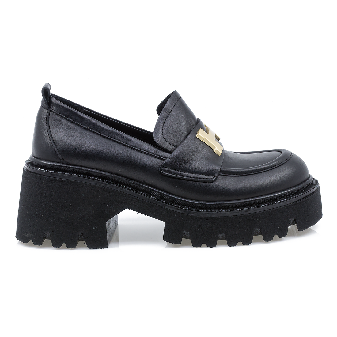 Pantofi Dama, Caspian, Cas-285-3534, Casual, Piele Naturala, Negru