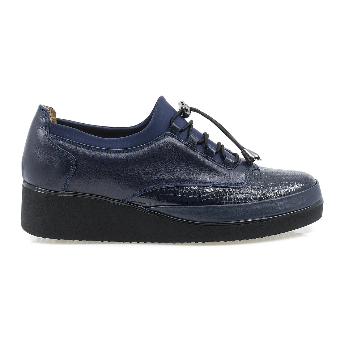 Pantofi Dama, Caspian, CAS-84-5826, Casual, Piele Lacuita, Bleumarin