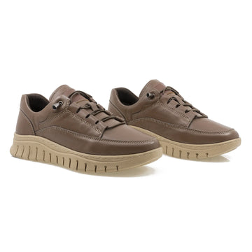 Pantofi Dama, Caspian, Cas Tal, Casual, Piele naturala, Maro