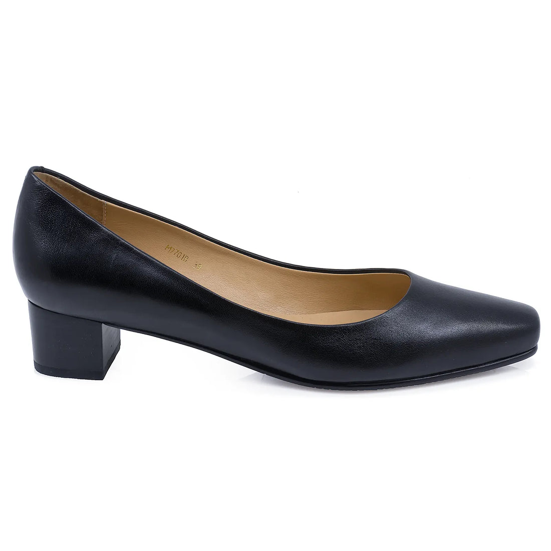 Pantofi Dama, Deska, DKA, 12232A, Elegant, Piele naturala, Negru