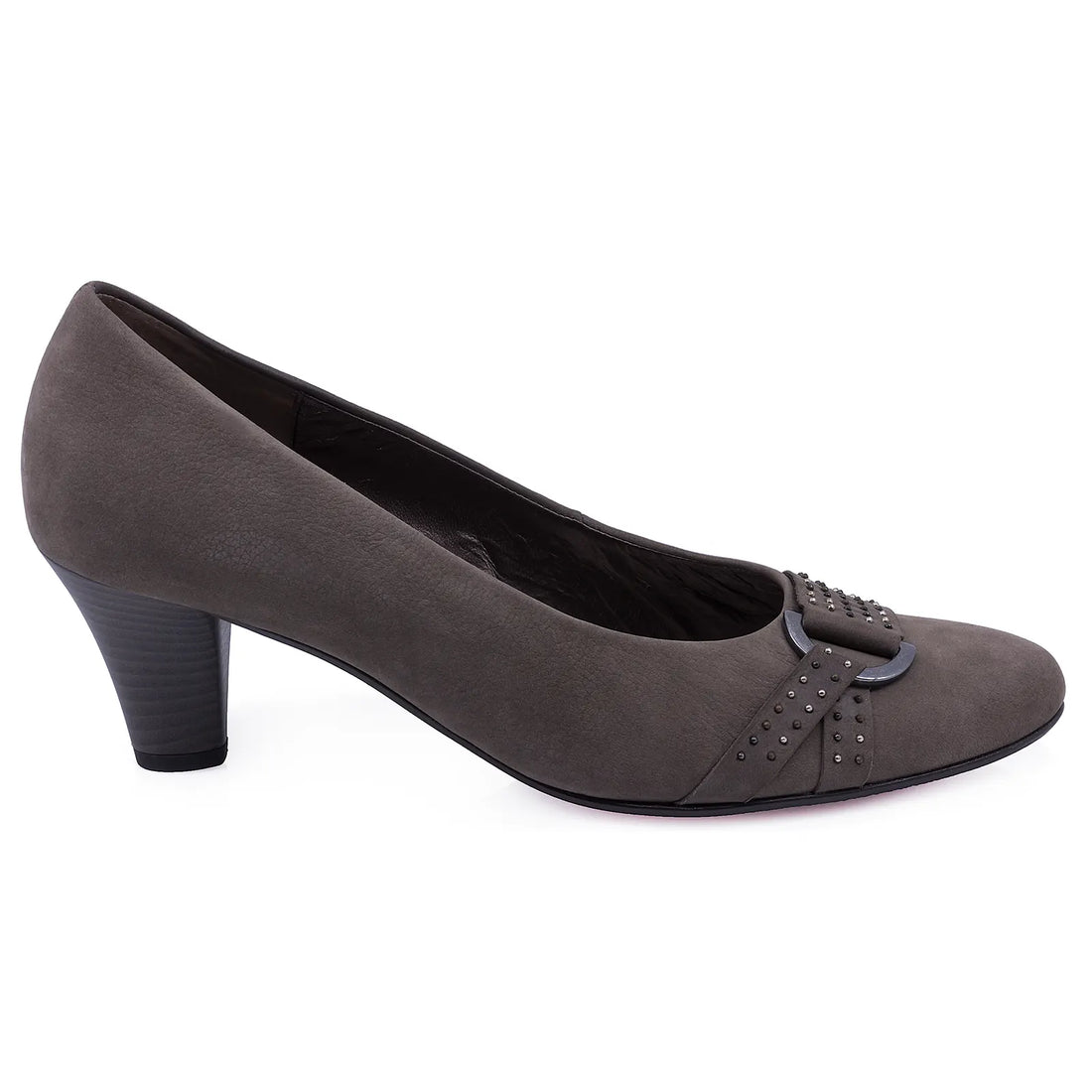 Pantofi Dama, Gabor, GAB, 26.172.31, Elegant, Piele naturala intoarsa, Gri