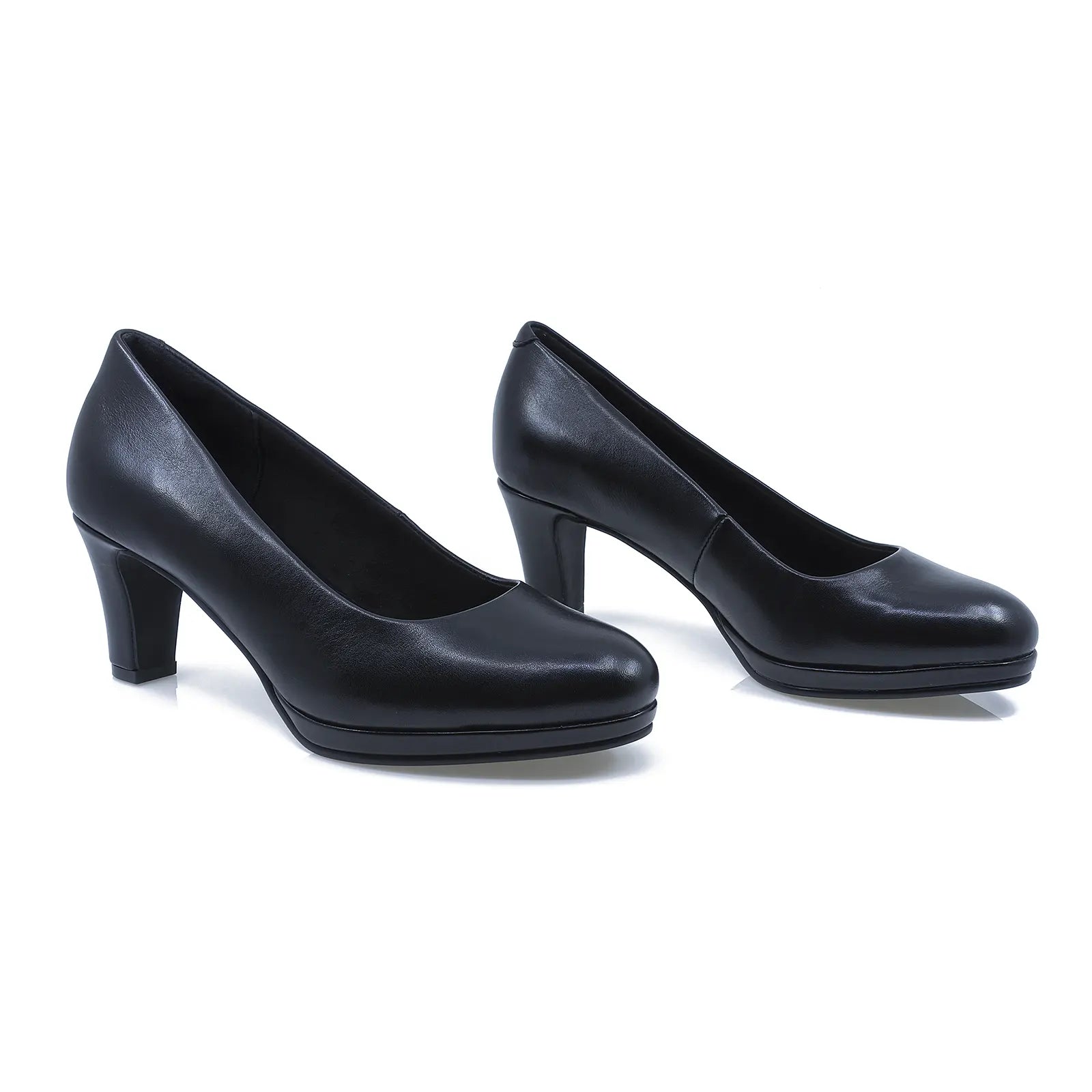 Pantofi Dama, Marco Tozzi, MT-22403, Eleganti, Piele Naturala, Negru