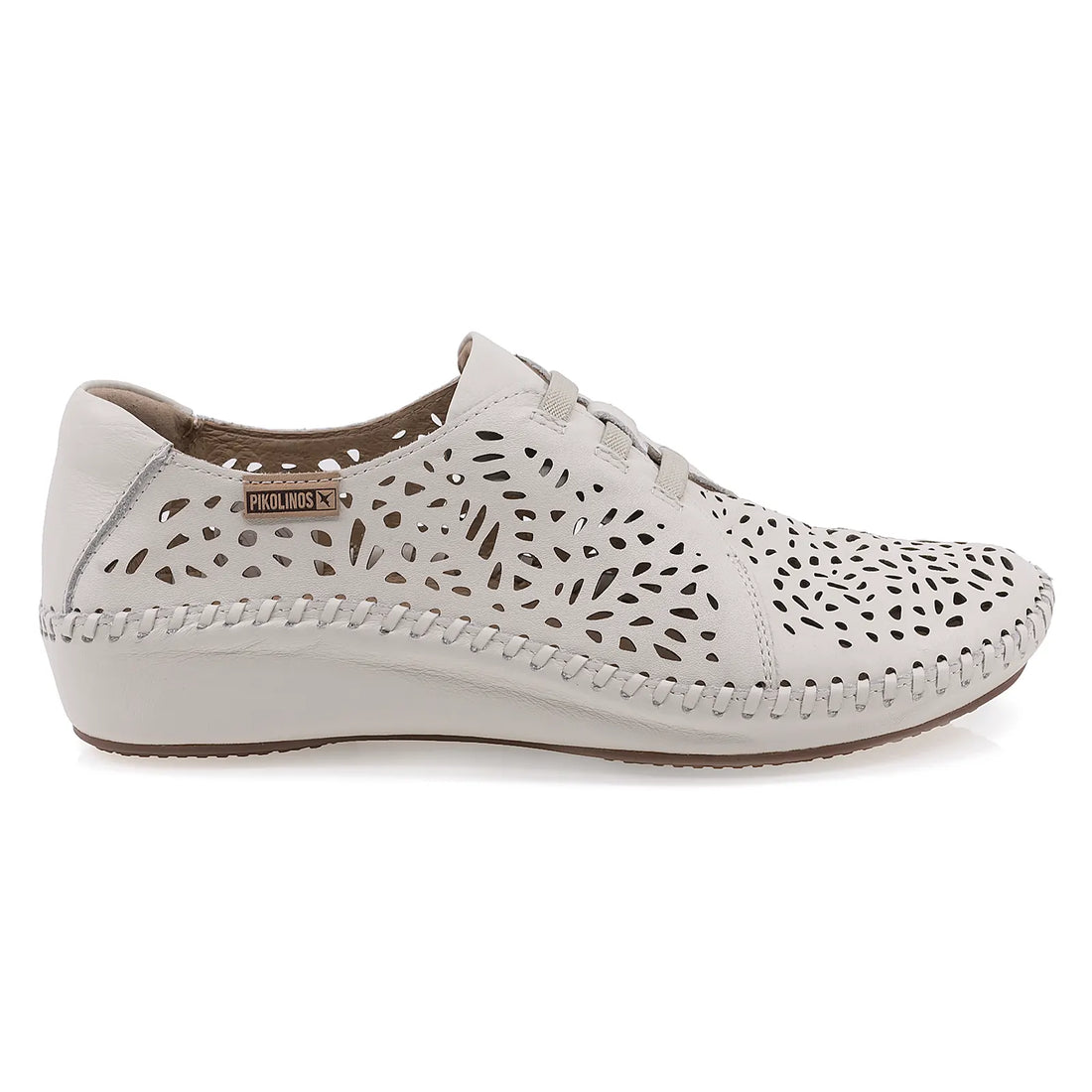 Pantofi Dama, Pikolinos, PKO, 655-4783, Casual, Piele Naturala, Crem