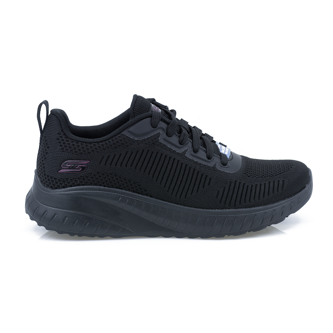 PANTOFI SPORT DAMA, SKECHERS, SKE-117209, MEMORY FOAM, NEGRU