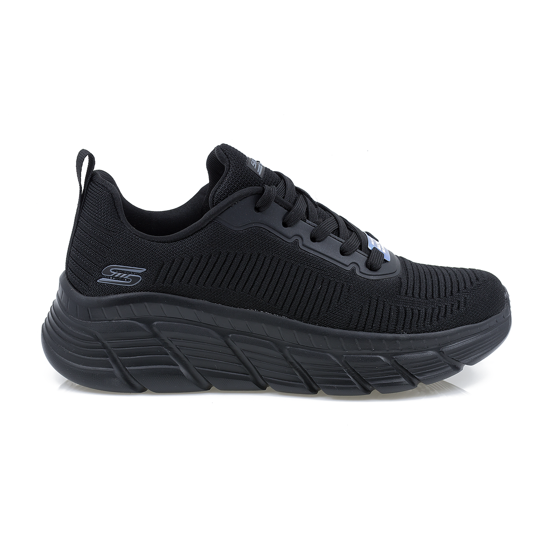 PANTOFI SPORT DAMA, SKECHERS, SKE-117385, MEMORY FOAM, NEGRU