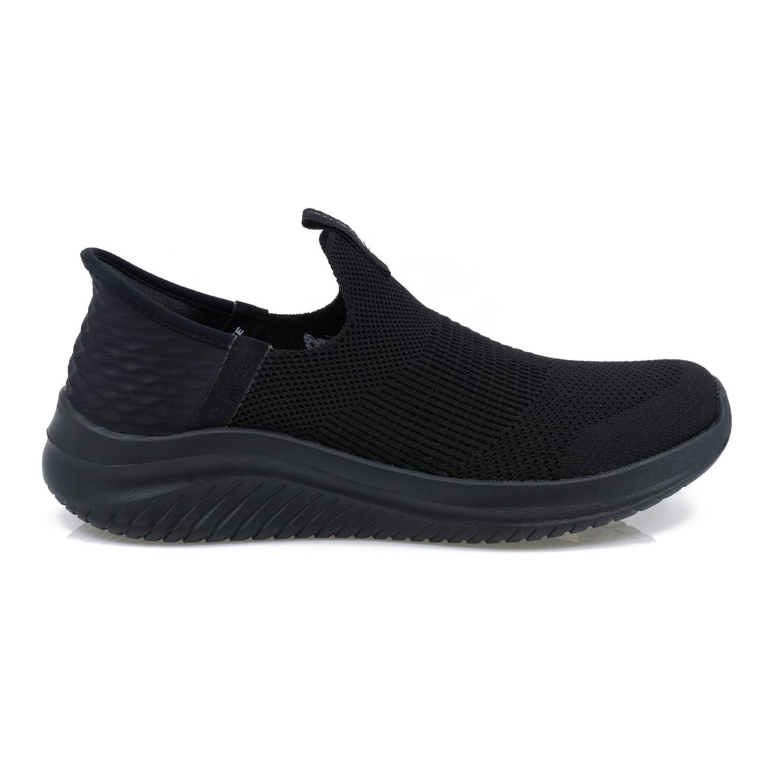 PANTOFI SPORT DAMA, SKECHERS, SKE-403844, SLIP-INS, MEMORY FOAM, NEGRU