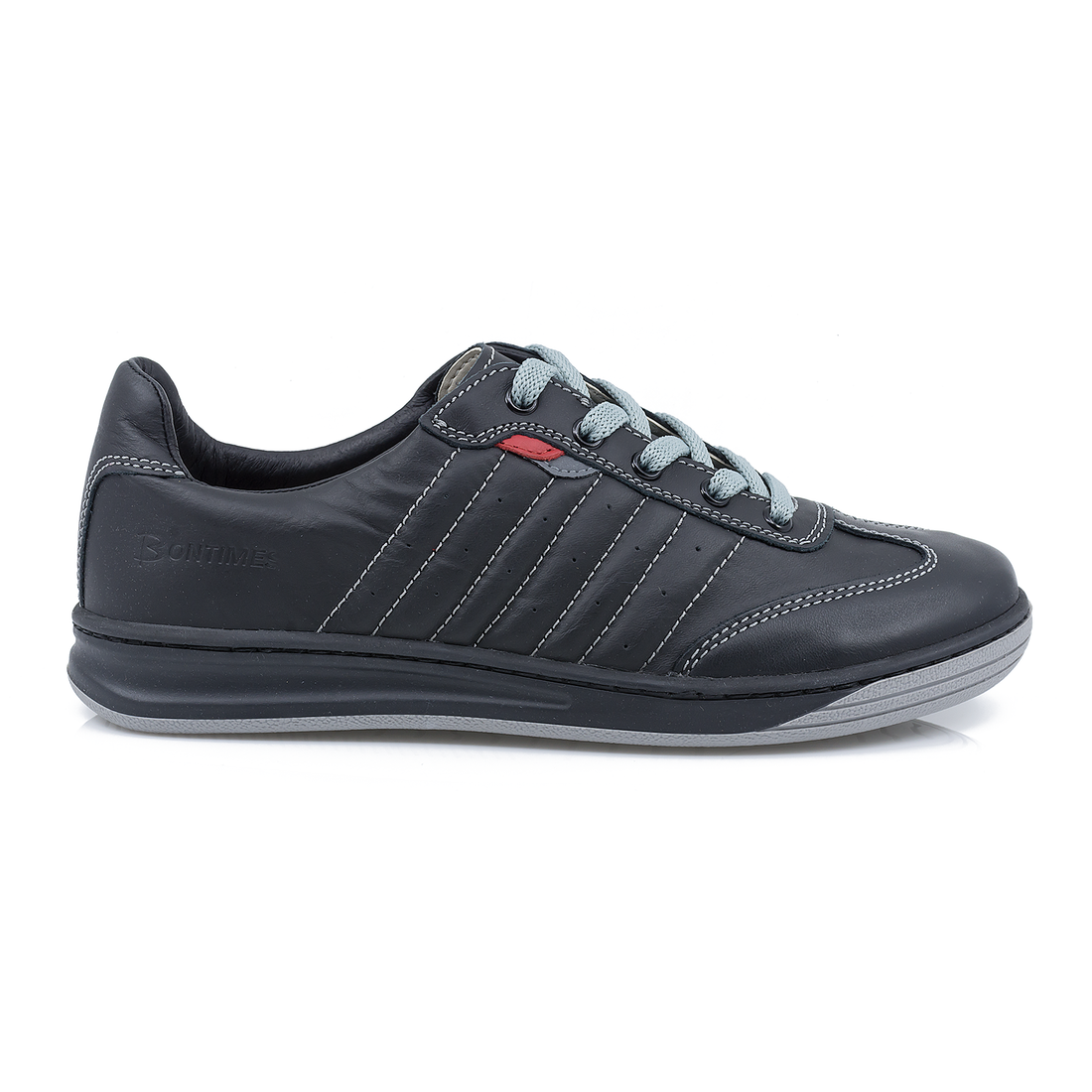 Pantofi Sport Barbati, Bontimes, Bit-1110, Piele Naturala, Negru