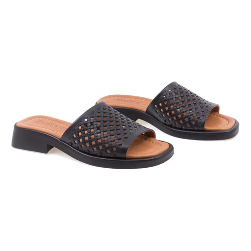 Papuci Dama, Bellini, BEL, 11623-01, Casual, Piele Naturala, Negru