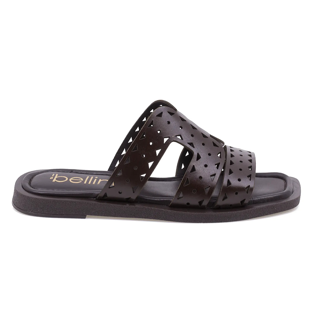 Papuci Dama, Bellini, BEL, EF22, Casual, Piele Naturala, Maro