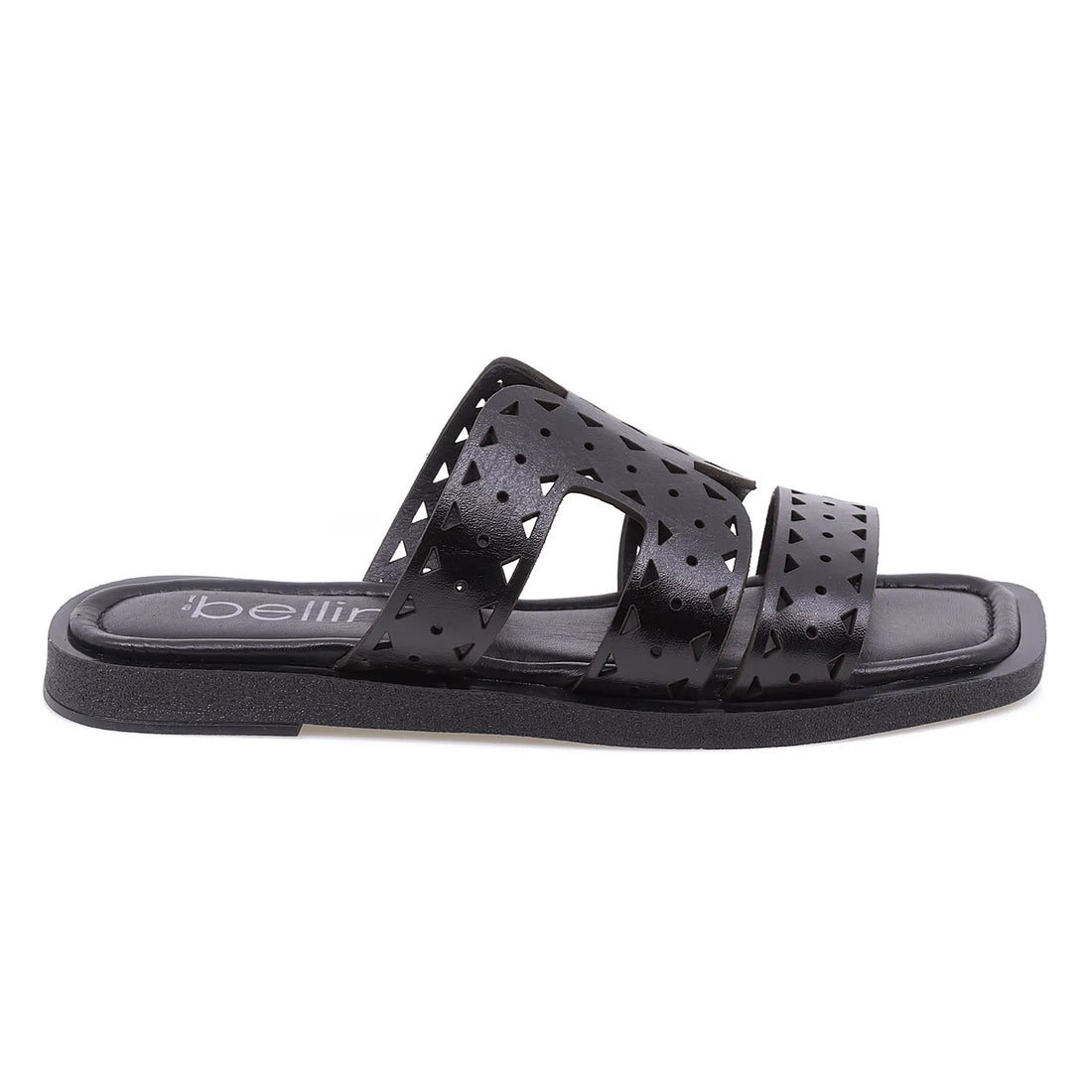 Papuci Dama, Bellini, BEL, EF22, Casual, Piele Naturala, Negru