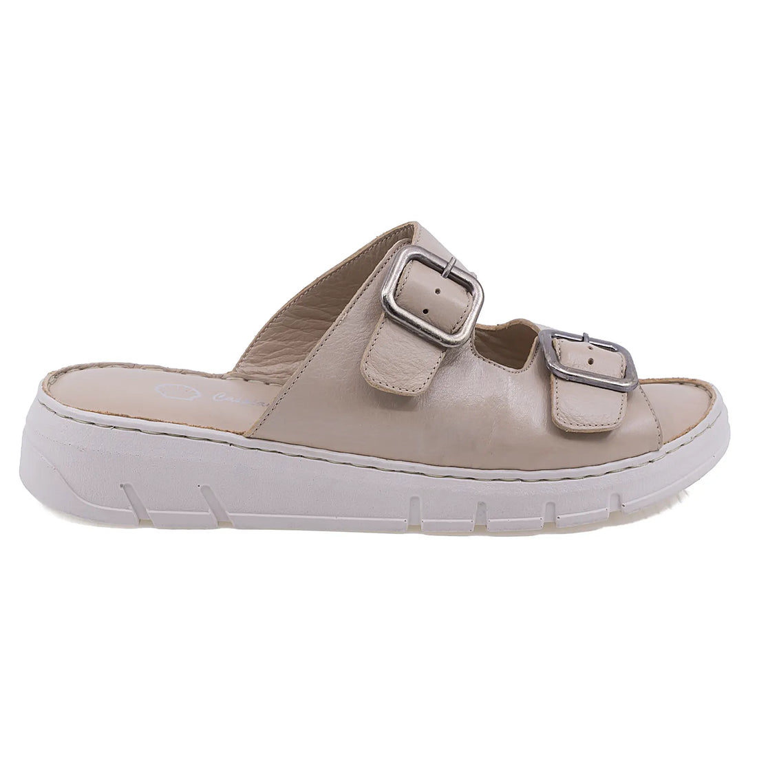 Papuci Dama, Caspian, Cas, 25507-2610, Casual, Piele Naturala, Bej