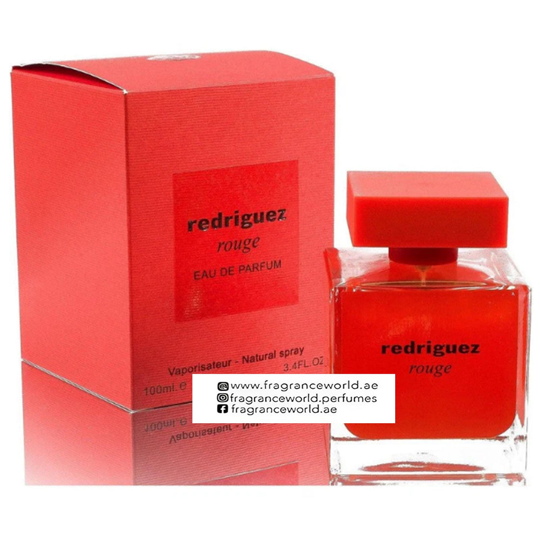 Parfum Dama, Arabesc, Fragrance World, Redriguez Rouge, Apa de Parfum 100 ml