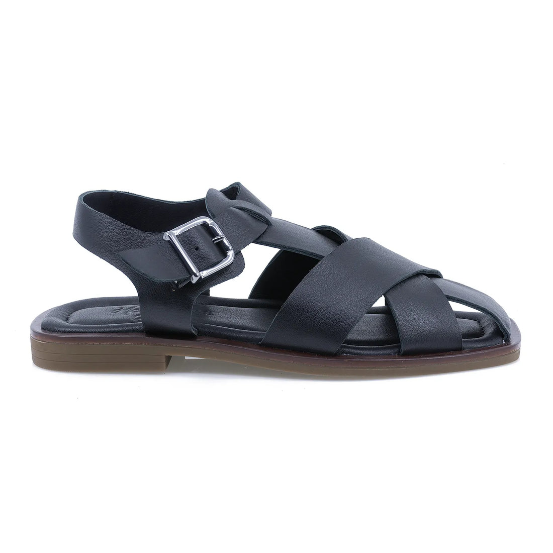 Sandale Dama, Molly Bessa, MB-1676-1, Casual, Piele Naturala, Negru