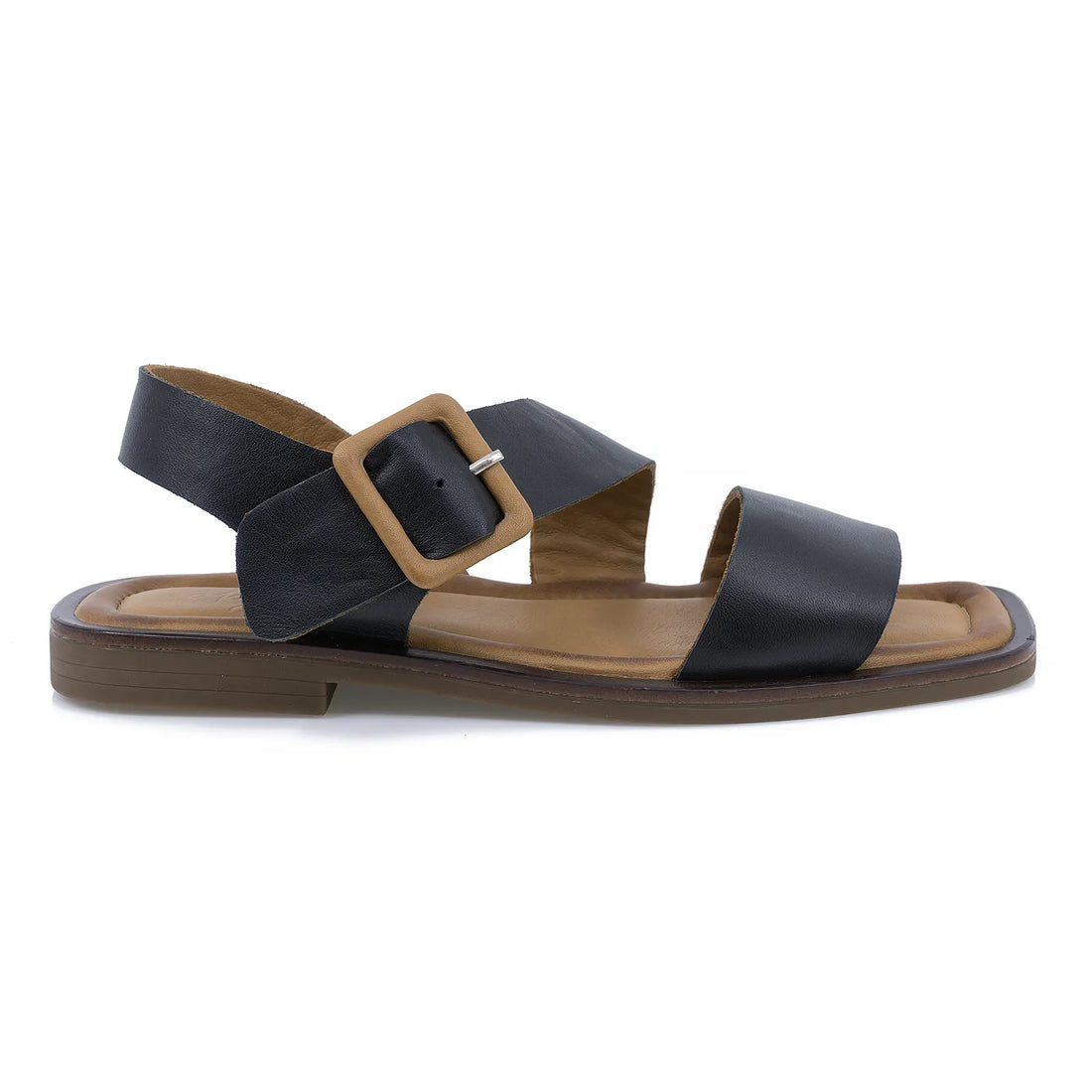 Sandale Dama, Molly Bessa, MB-500-1691, Casual, Piele Naturala, Negru