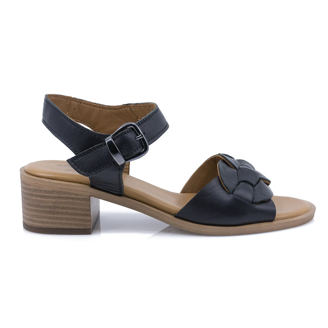 Sandale Dama, Molly Bessa, MB-500-1705, Casual, Piele Naturala, Negru