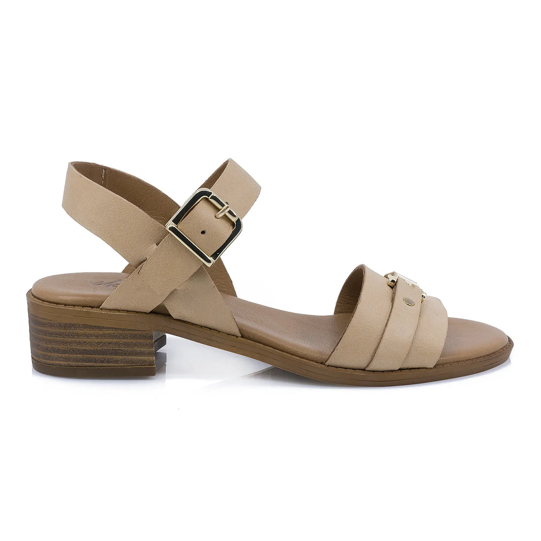 Sandale Dama, Molly Bessa, MB-500-1707, Casual, Piele Naturala, Bej