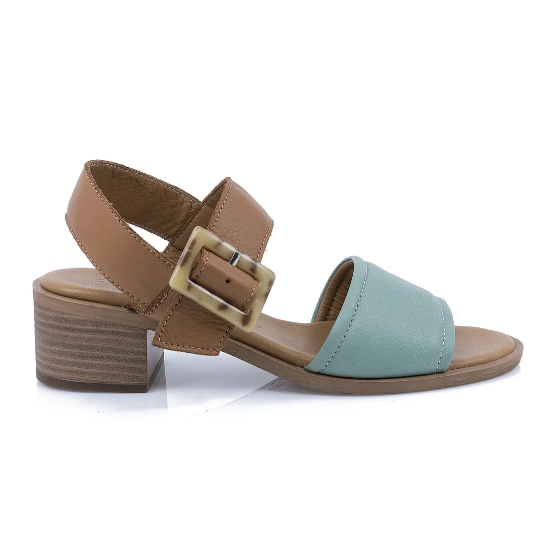 Sandale Dama, Molly Bessa, MB-500-1742, Casual, Piele naturala, Vernil