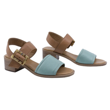 Sandale Dama, Molly Bessa, MB-500-1742, Casual, Piele naturala, Vernil