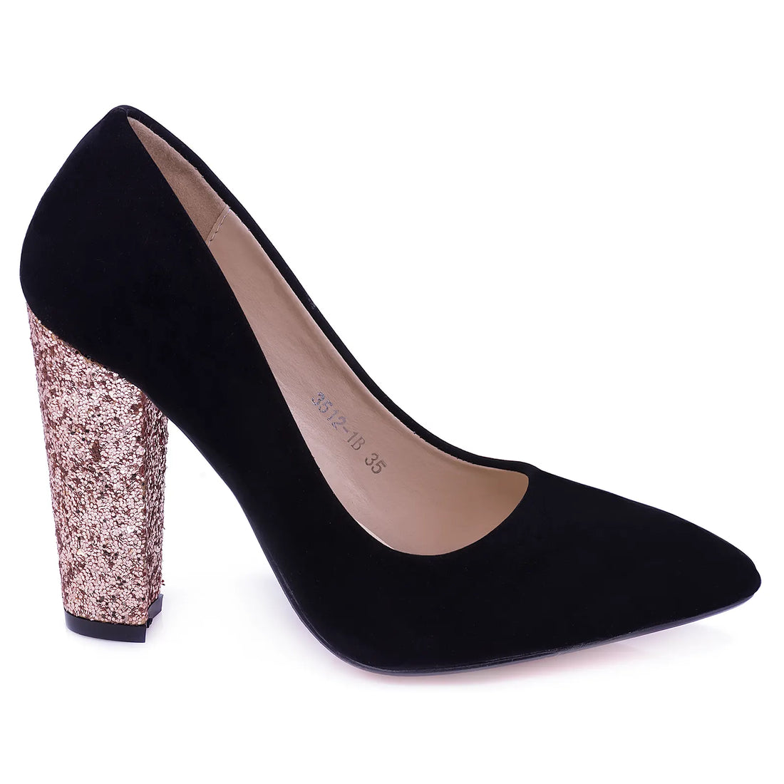 Pantofi Dama, Amy Scott, ASC, 3512, Eleganti, Piele naturala intoarsa, Negru