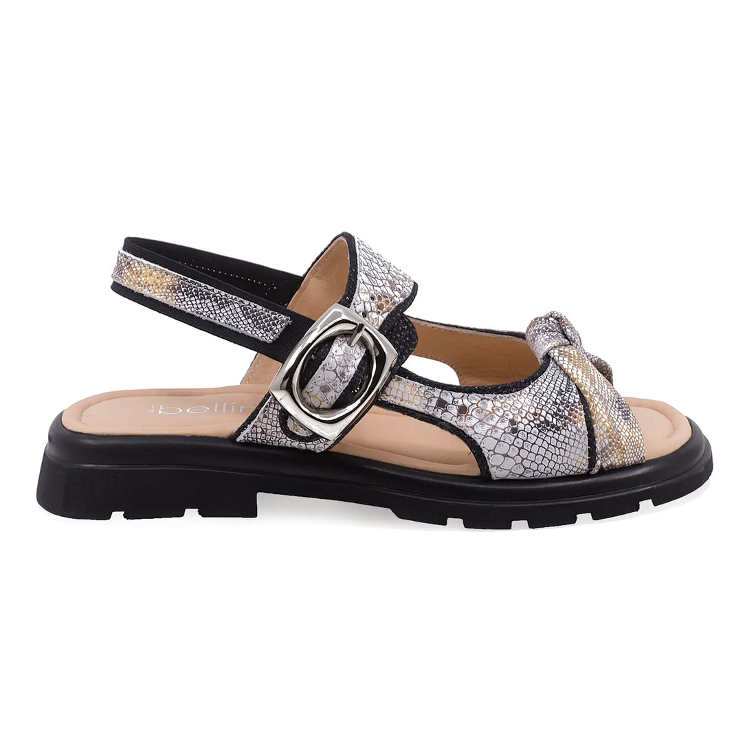 Sandale Dama, Bellini, BEL, 088, Casual, Piele Naturala, Multicolor