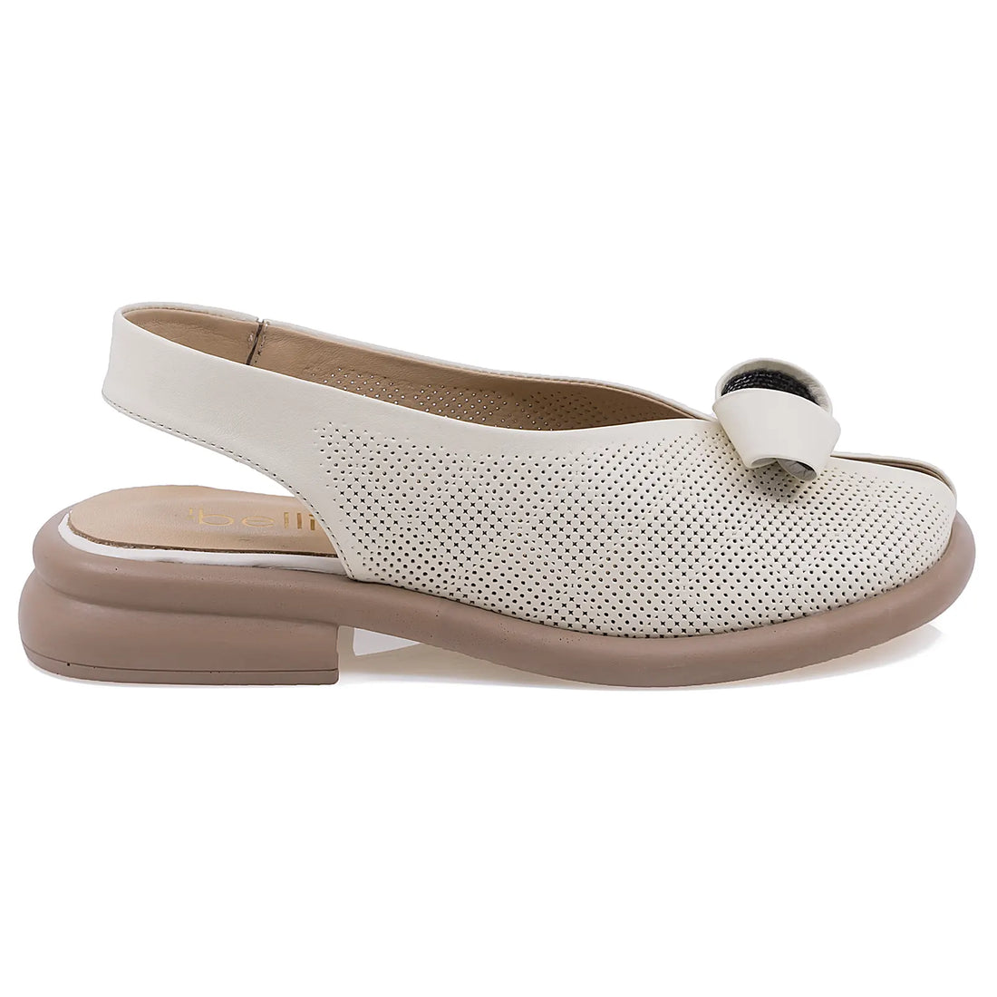 Sandale Dama, Bellini, BEL, 32106-24, Casual, Piele Naturala, Bej