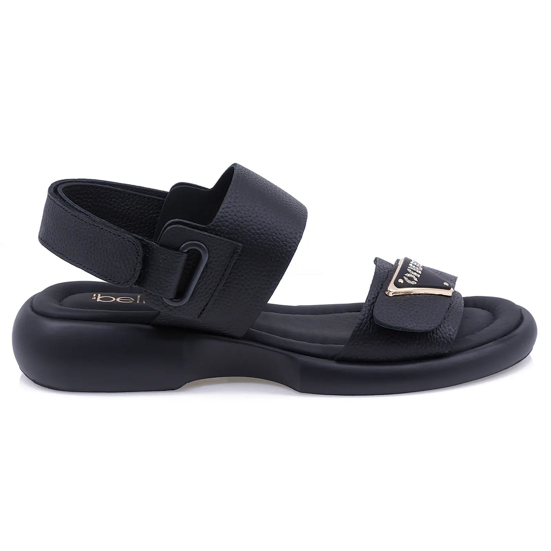 Sandale Dama, Bellini, BEL, 4017, Casual, Piele naturala, Negru