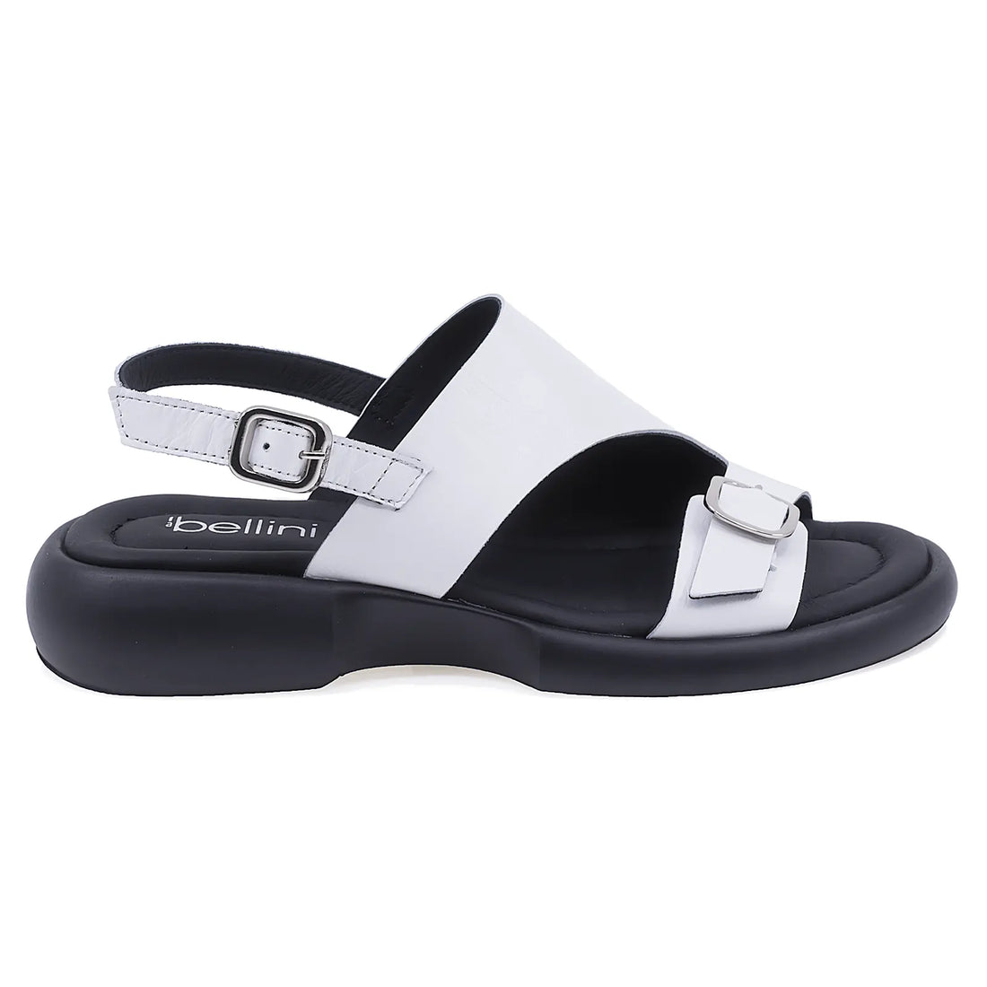 Sandale Dama, Bellini, BEL, 4019, Casual, Piele naturala, Alb