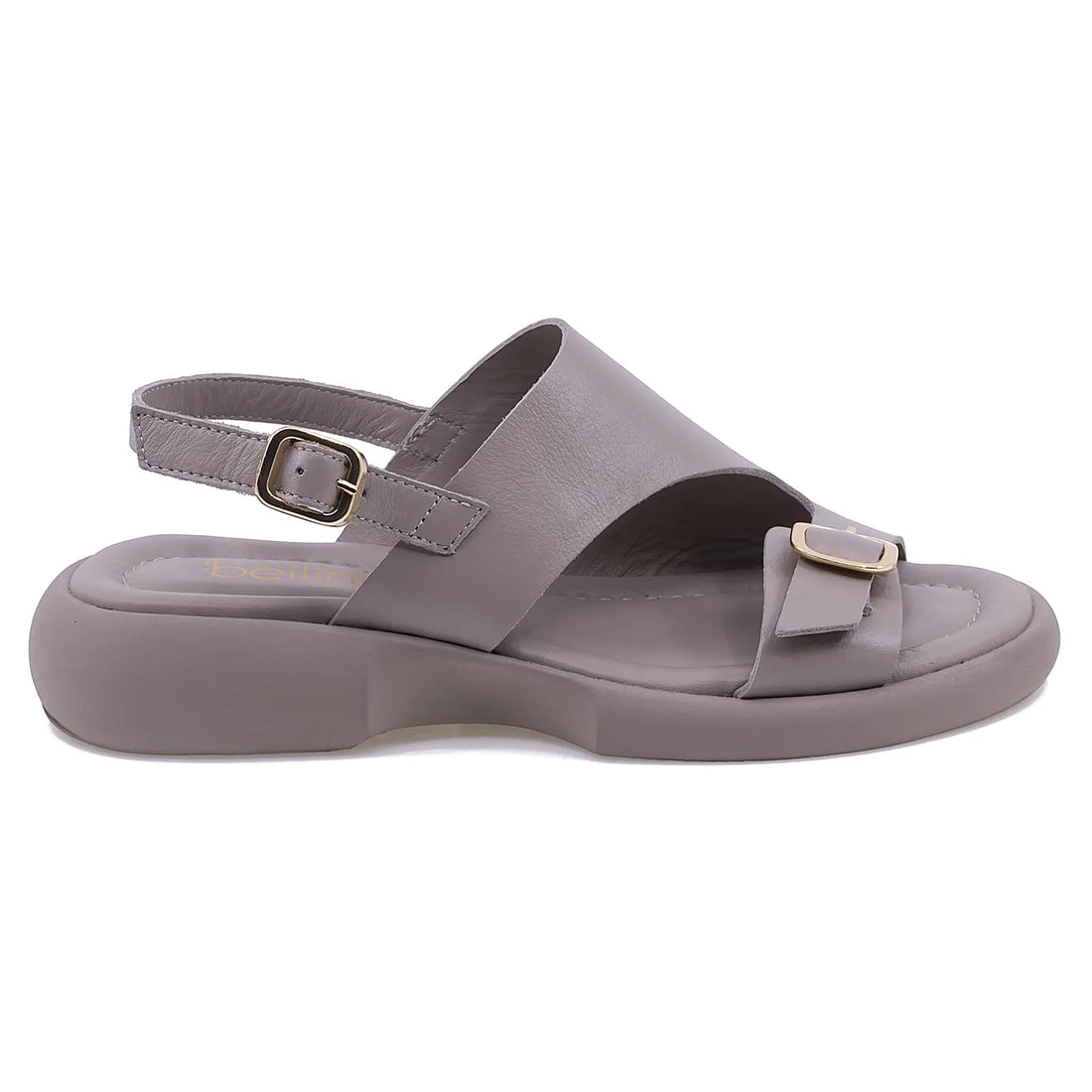 Sandale Dama, Bellini, BEL, 4019, Casual, Piele naturala, Gri
