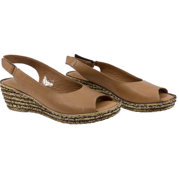 Sandale Dama, Caspian, Cas-1701, Casual, Piele Naturala, maro