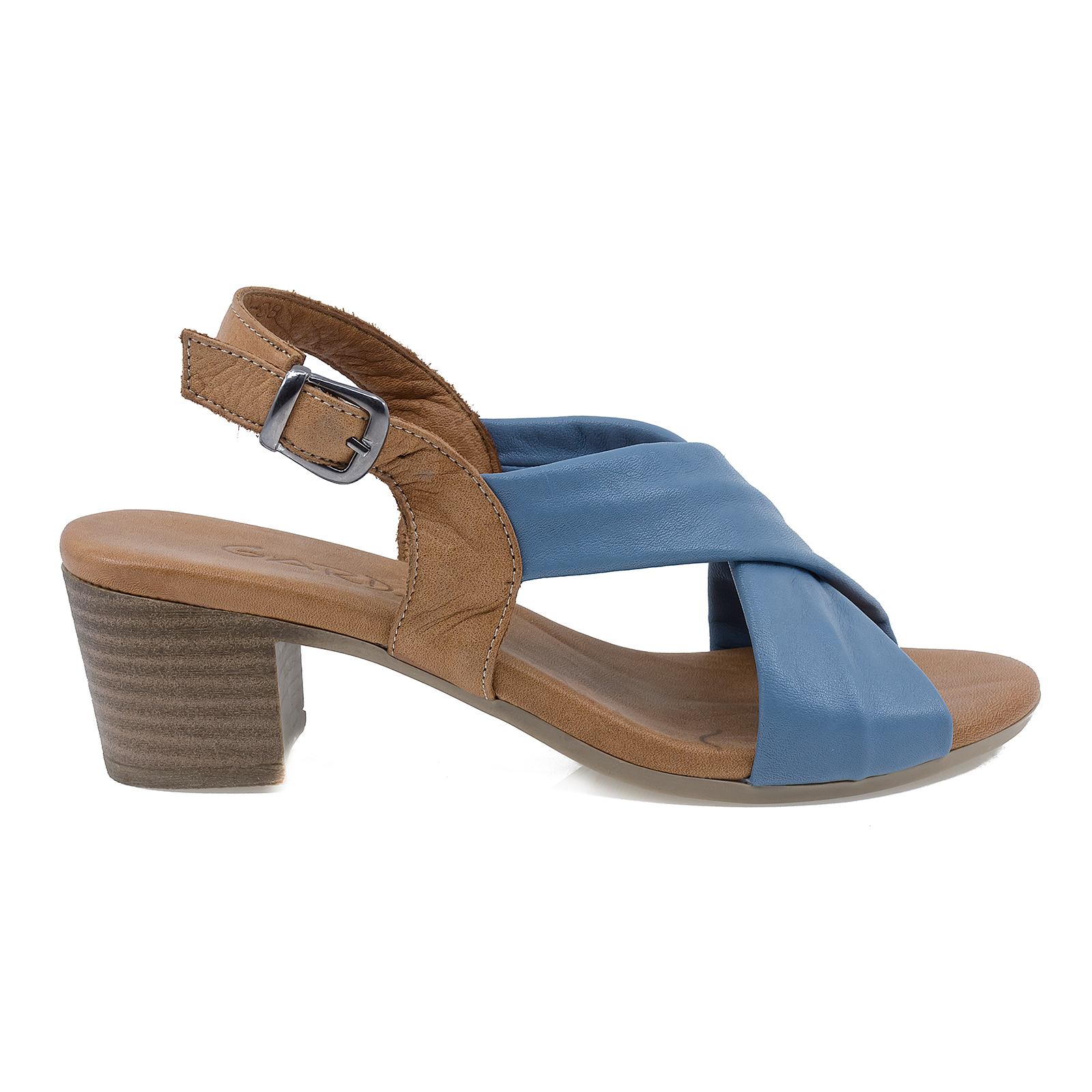 Sandale dama, Garda, Gar-214-803, casual, piele naturala, Albastru