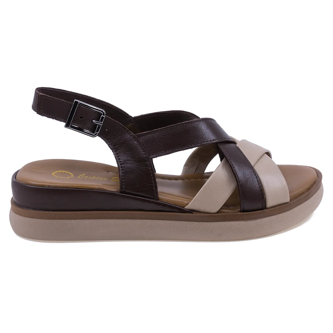 Sandale-dama-Caspian-Cas-23808-casual-piele-naturala-maro
