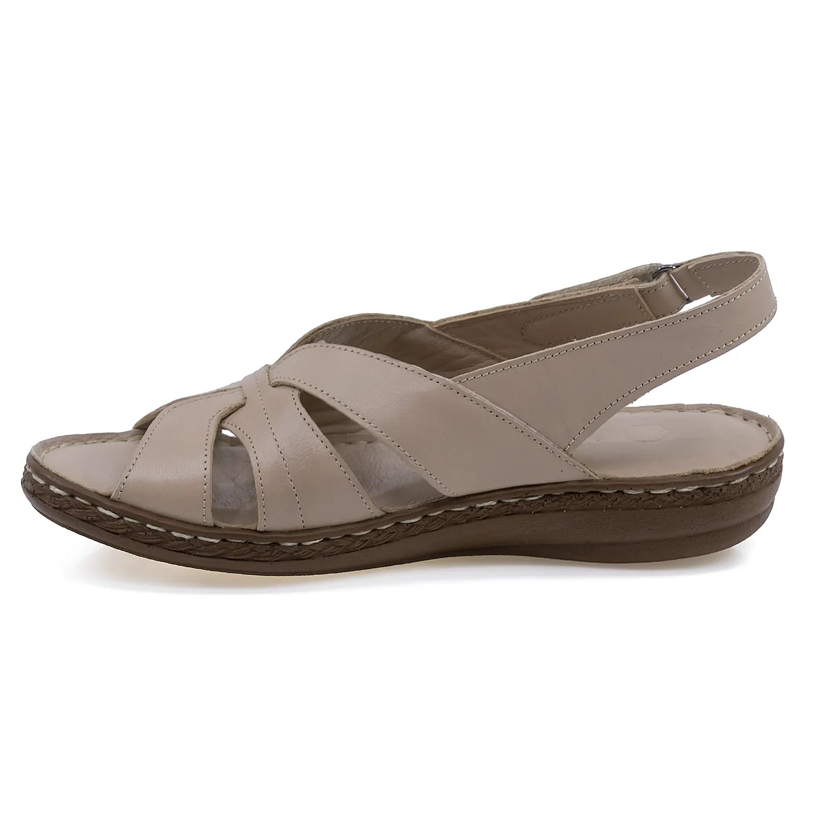 Sandale-dama-Caspian-Cas-404-casual-piele-naturala-bej-2