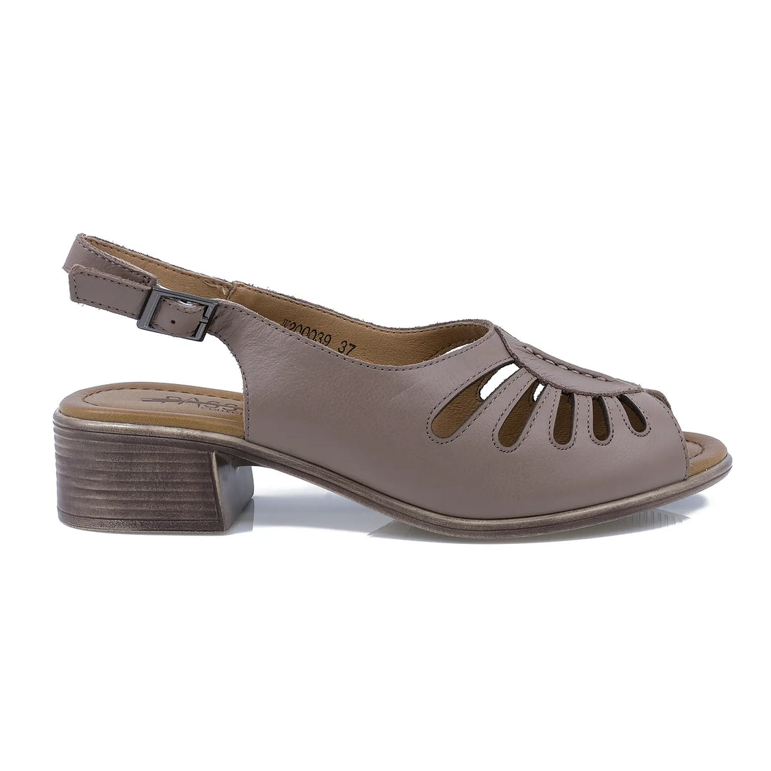 Sandale Dama, Pass, PAS-200039, Casual, Piele Naturala, Gri