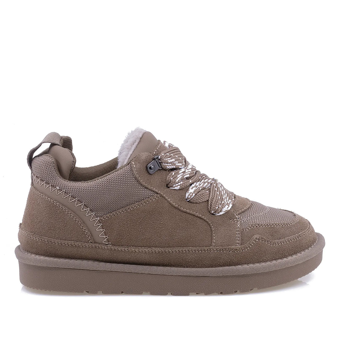 Pantofi Dama, ENERGY, ENG-I 1204, Casual, Piele intoarsa, Taupe