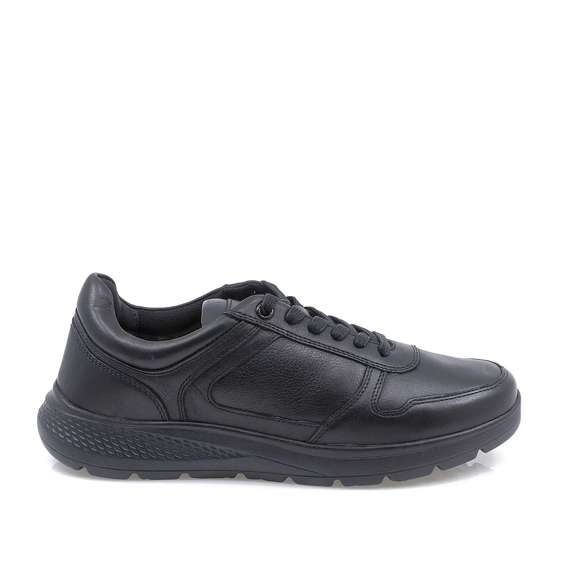 Pantofi barbati, Parrotto, PAR-VESTA, Casual, Piele naturala, Negru