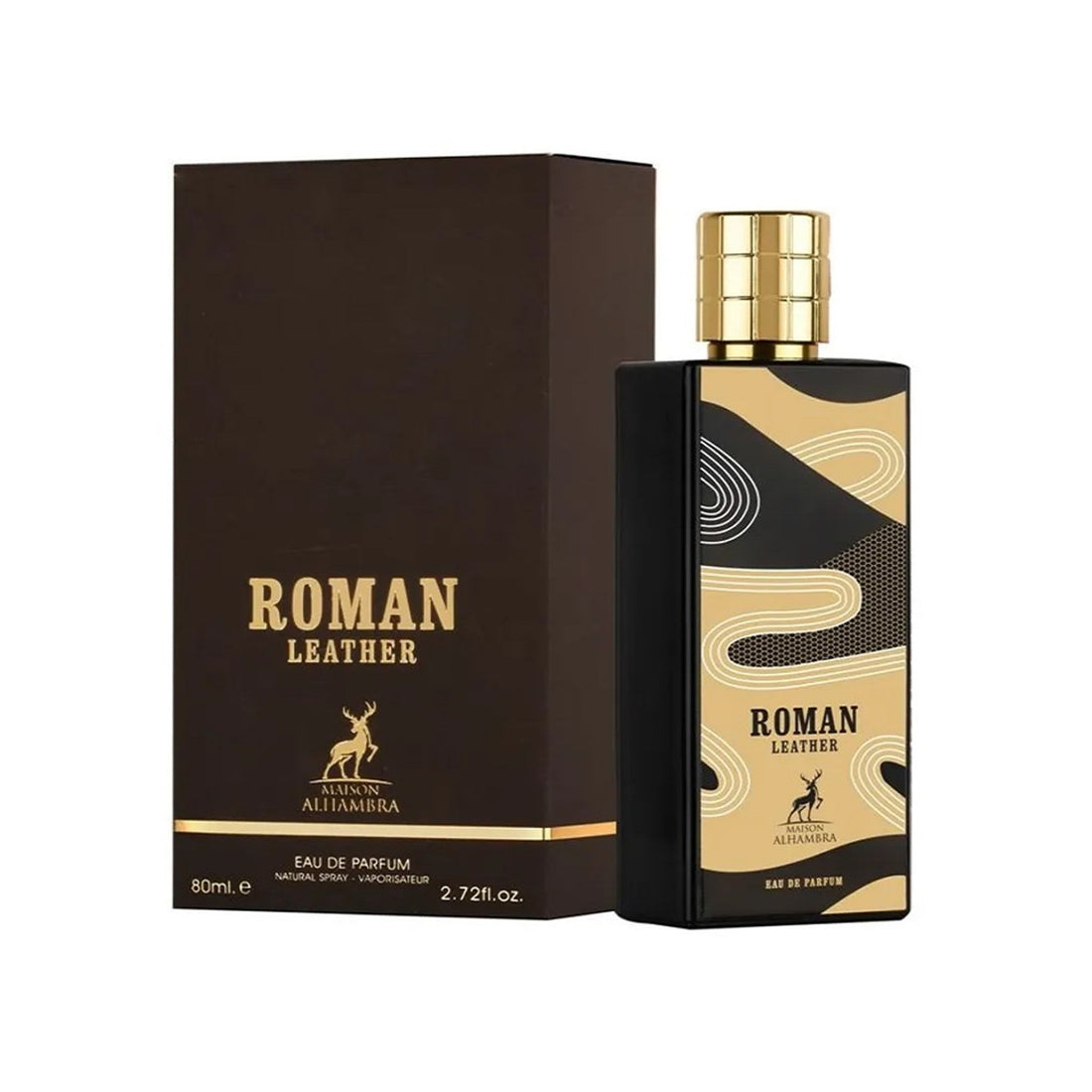 Parfum Unisex, Arabesc, Maison Alhambra, Roman Leather, Apa de Parfum 80 ml