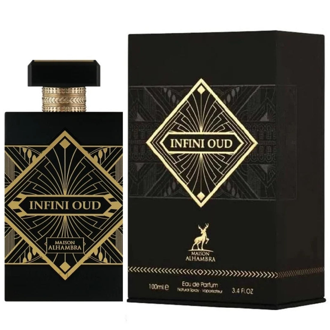 Parfum Barbati, Arabesc, Maison Alhambra, Infini Oud, Apa de Parfum 100 ml