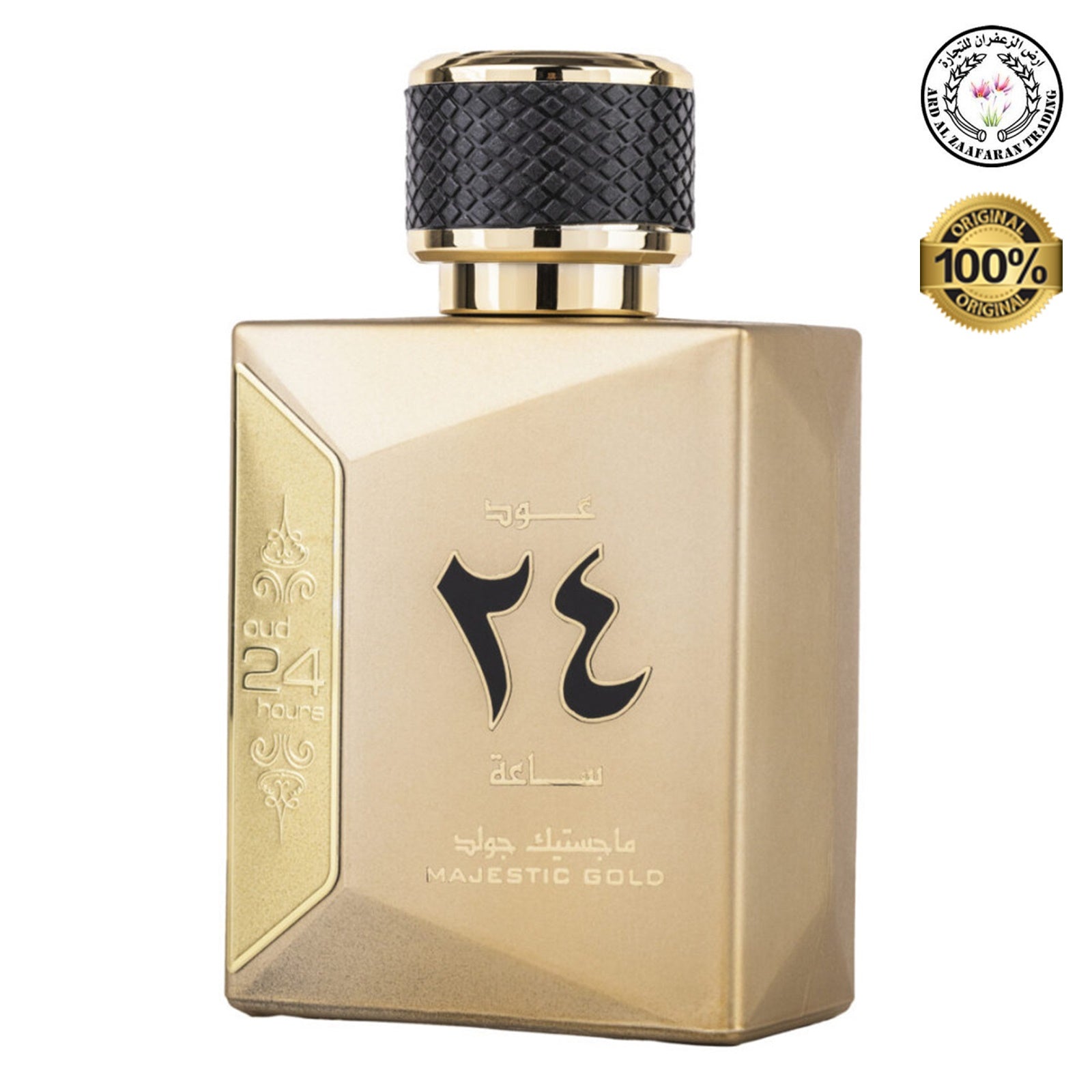 Parfum Unisex, Arabesc, Ard Al Zaafaran, Oud 24 Hours Majestic Gold, Apa de Parfum 100 ml