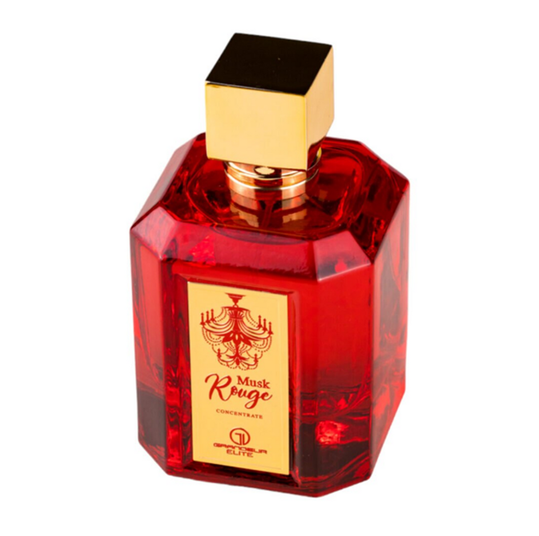 Parfum Dama, Arabesc, Grandeur Elite, Musk Rouge Concentrate, Apa de Parfum 100 ml