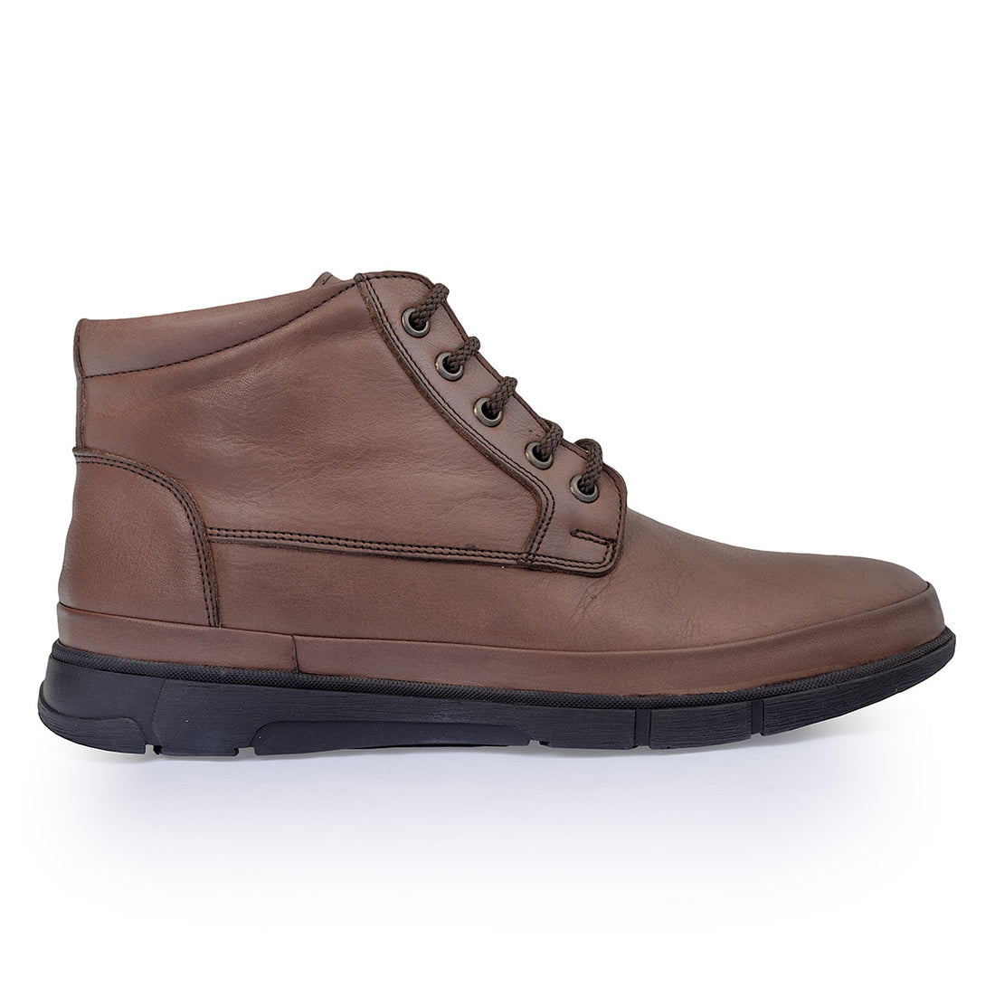 Ghete barbati, Caspian, Cas-Tiger-03, casual, piele naturala, coniac