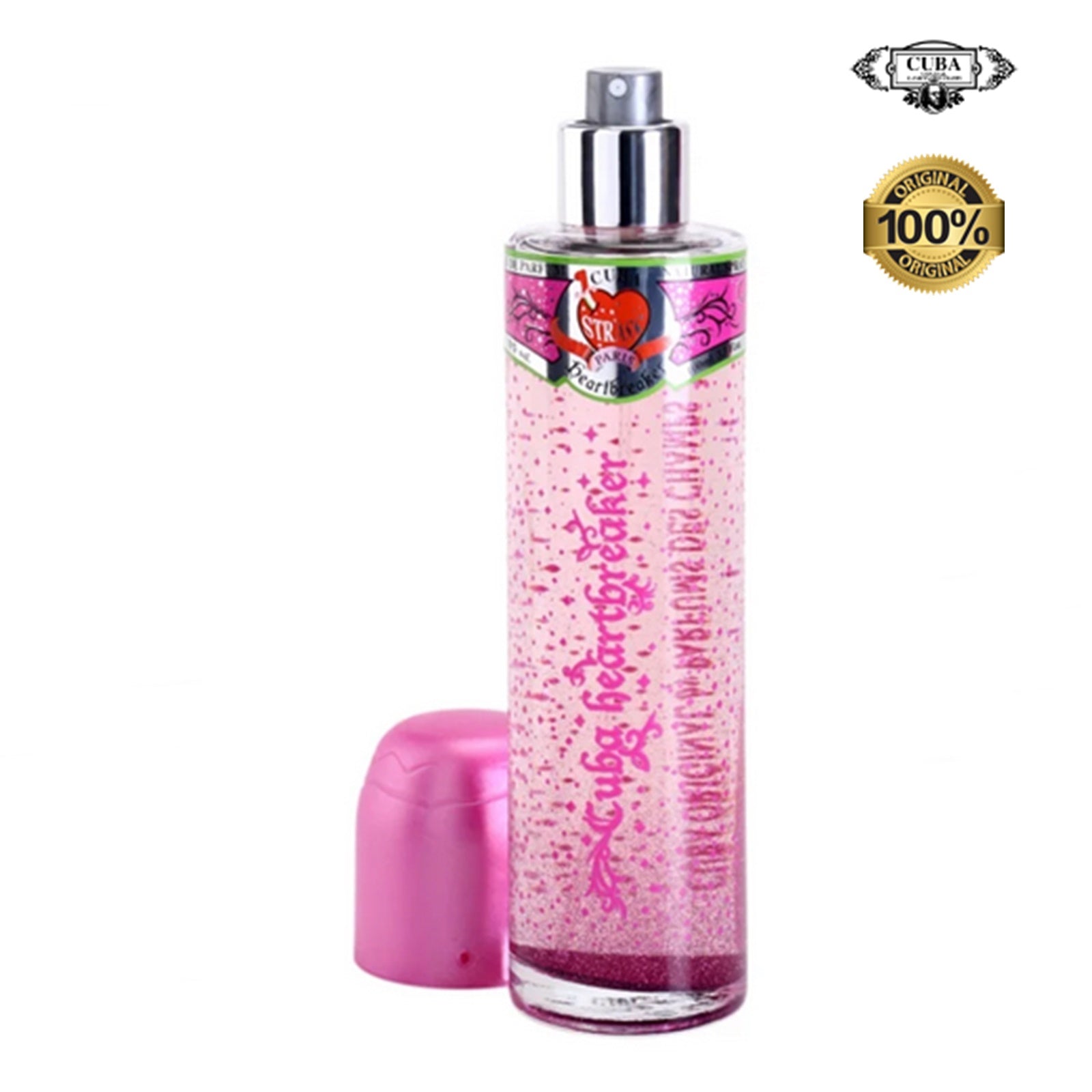 Parfum Dama, Arabesc, Cuba Parfumes, Heartbreaker Strass, Apa de Parfum 100 ml