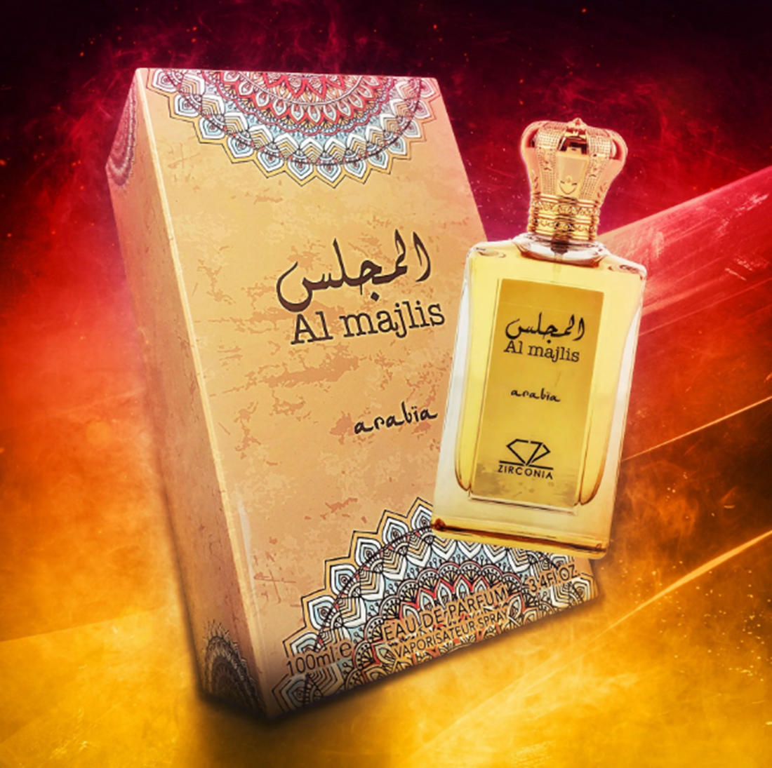 Parfum Barbati, Arabesc, Zirconia, Al Majlis, Apa de Parfum 100 ml