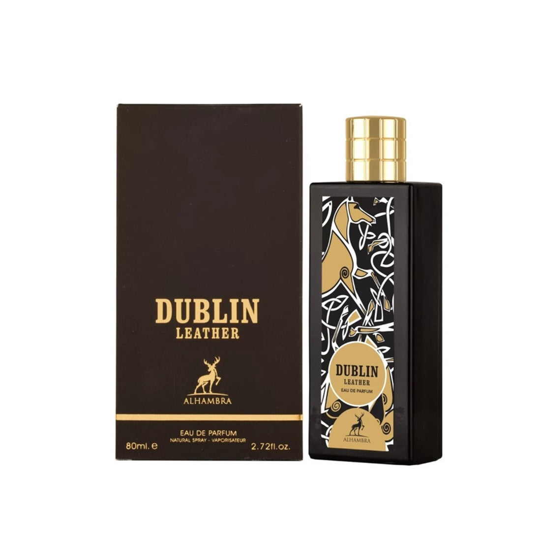 Parfum Unisex, Arabesc, Maison Alhambra, Dublin Leather, Apa de Parfum 80 ml