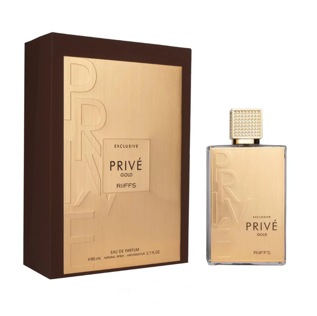 Parfum Unisex, Arabesc, Riiffs, Prive Gold, Apa de Parfum 80 ml