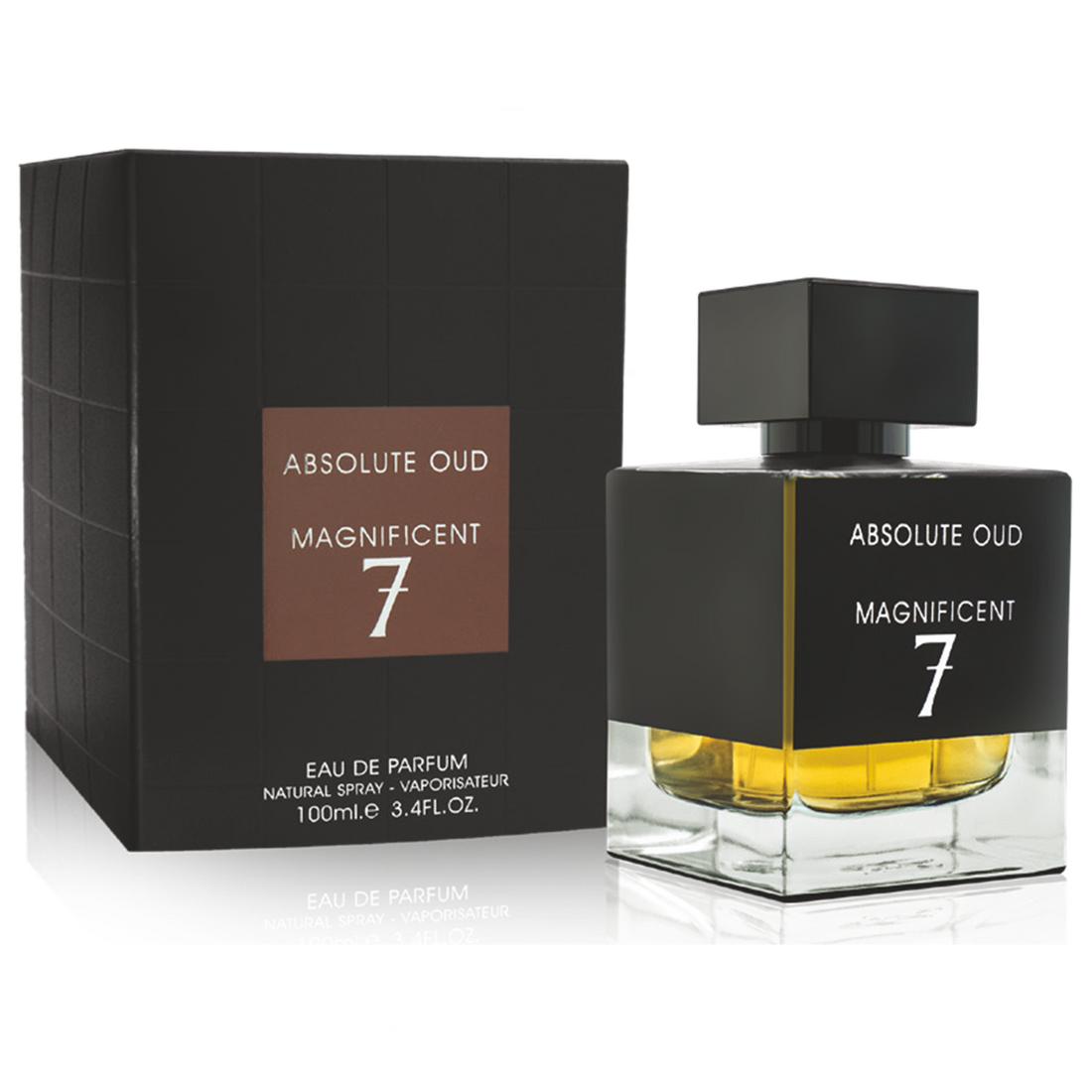 Parfum Barbati, Arabesc, Fragrance World, Absolute Oud Magnificent 7, Apa de Parfum 100 ml