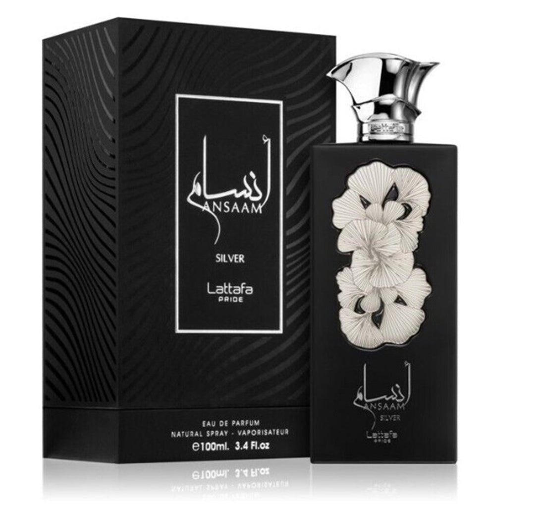 Parfum Unisex, Arabesc, Lattafa, Ansaam Silver, Apa de Parfum 100 ml